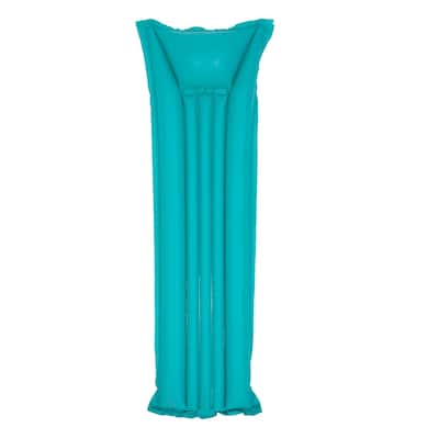 Inflatable Swimming Pool Raft Float - 72" - Teal Blue