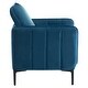 preview thumbnail 54 of 53, Nora Modern Velvet Accent Chair for Bedroom with Metal Legs