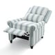 preview thumbnail 50 of 80, Manual Glider Pushback Recliner Chairs with Nailhead Trim