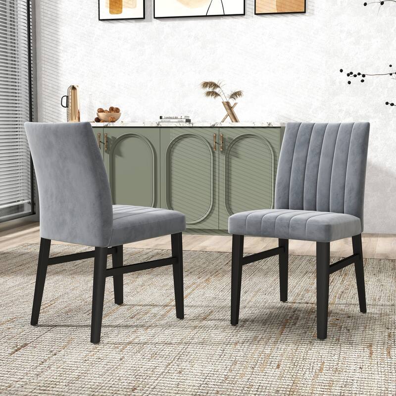 Roundhill Furniture Henriet 5-Piece Round Pedestal Dining Set