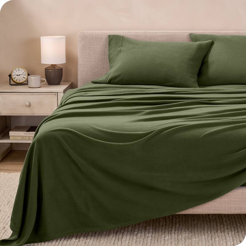 Bare Home Polar Fleece Deep Pocket Sheet Set