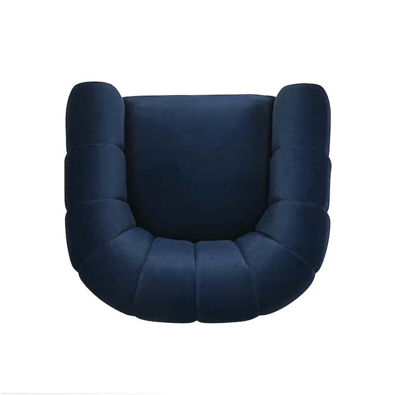 Monroe Indoor Modern Swivel Club Chair by Christopher Knight Home