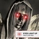 preview thumbnail 7 of 18, Haunted Hill Farm Lifesize Animatronic Haunted Angel Statue with Lights and Sound, Indoor/Covered Outdoor Halloween Decoration