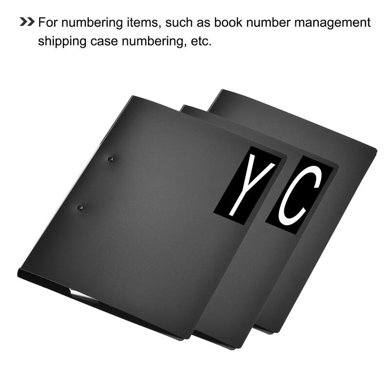 Letters Stickers Alphabet Sticky Labels PVC Vinyl for Mailbox Address