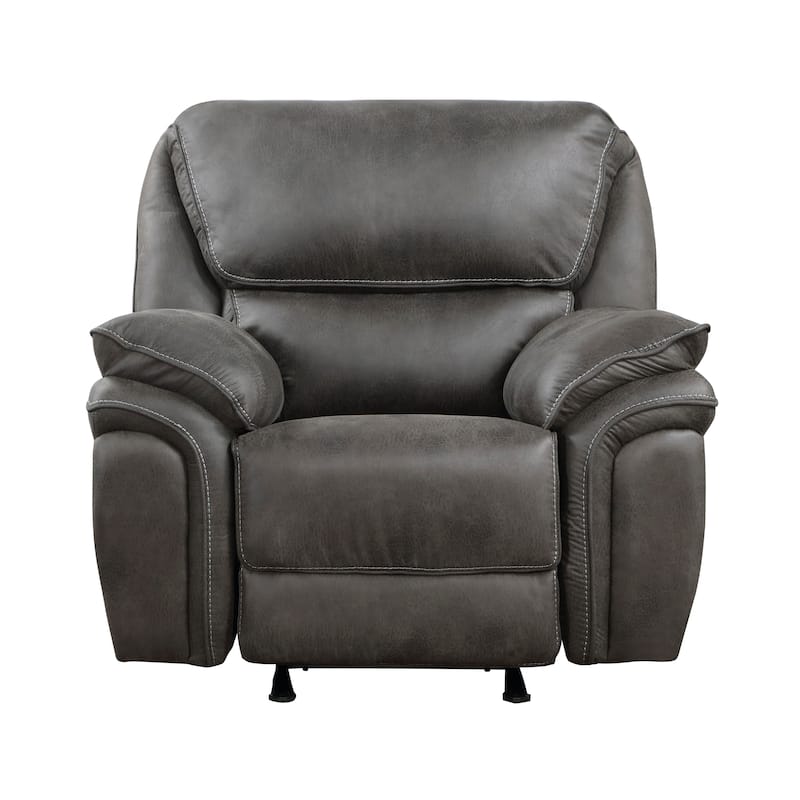 Regina Microfiber Rocker Manual Reclining Chair
