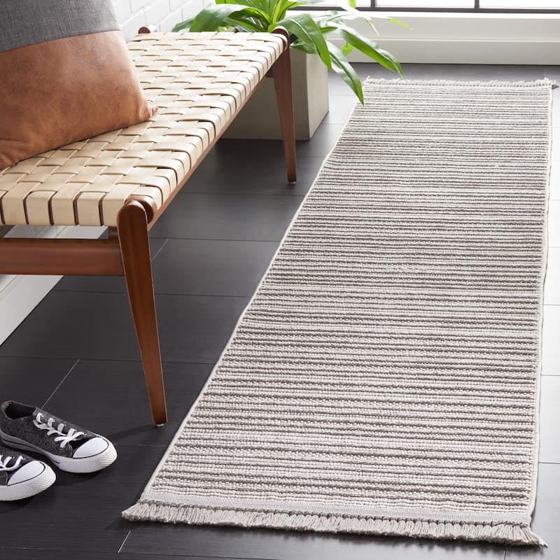SAFAVIEH Camden Maiko Rustic Rug - 2'2" x 8' Runner - Grey