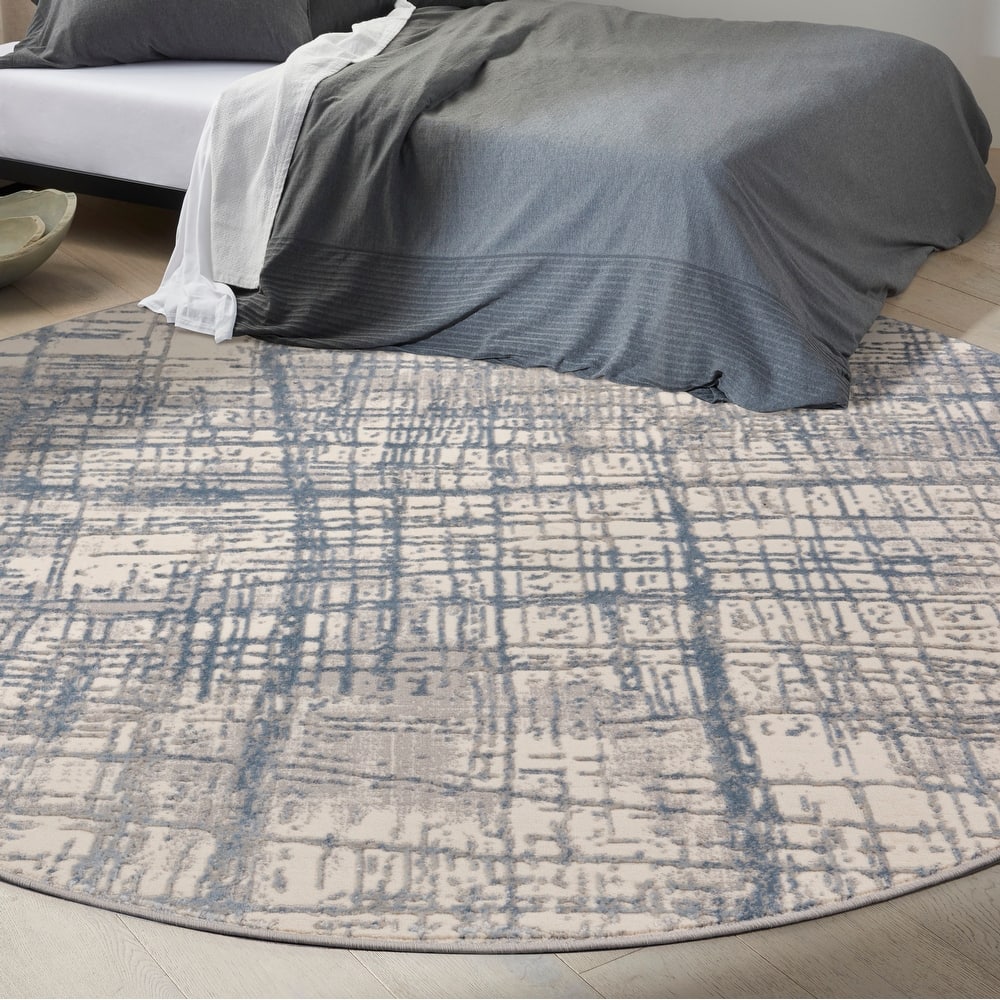 Calvin Klein Rush Contemporary Abstract Area Rug