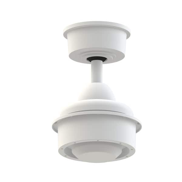 slide 2 of 15, Fanimation Wrap Custom Indoor/Outdoor Smart Ceiling Fan DC Motor with Remote - Matte White