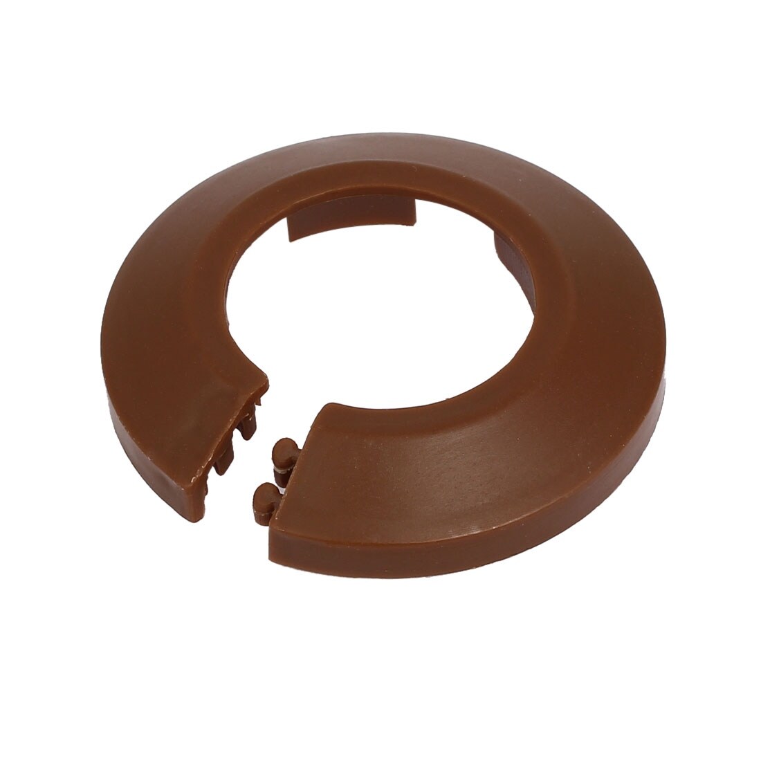 32mm Plastic Wall Flange Radiator Water Pipe Cover Collar Brown