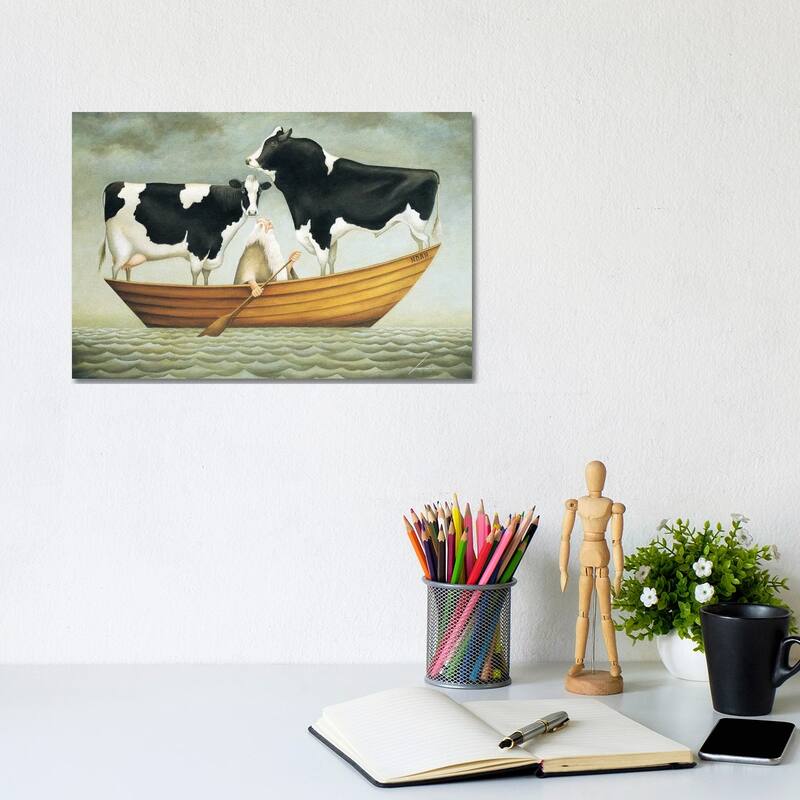iCanvas "Noah" by Lowell Herrero Canvas Print - 8x12x0.75