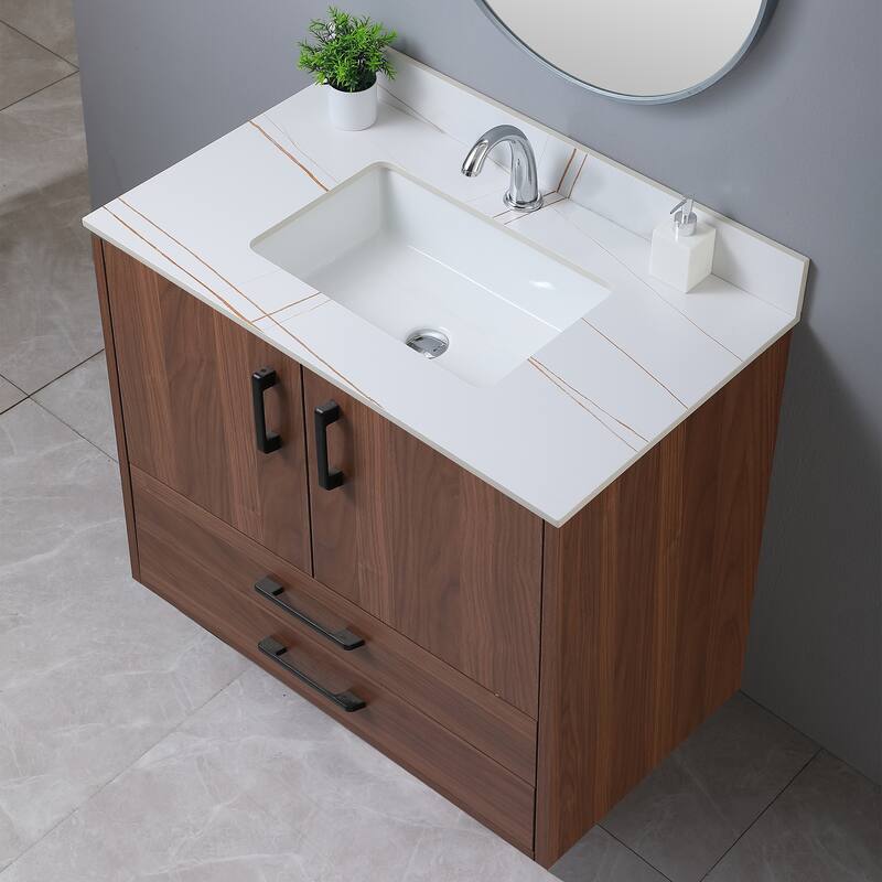 Montary Sintered Stone Bathroom Vanity Top