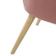 preview thumbnail 36 of 64, HULALA HOME Morden Scalloped Velvet Arm Chair with Tufted Back