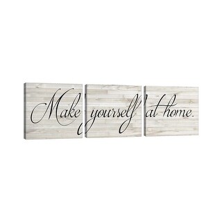 iCanvas "Family Inspiration IV" by Alicia Ludwig 3-Piece Canvas Wall Art Set