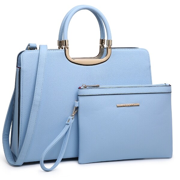 women's blue handbags