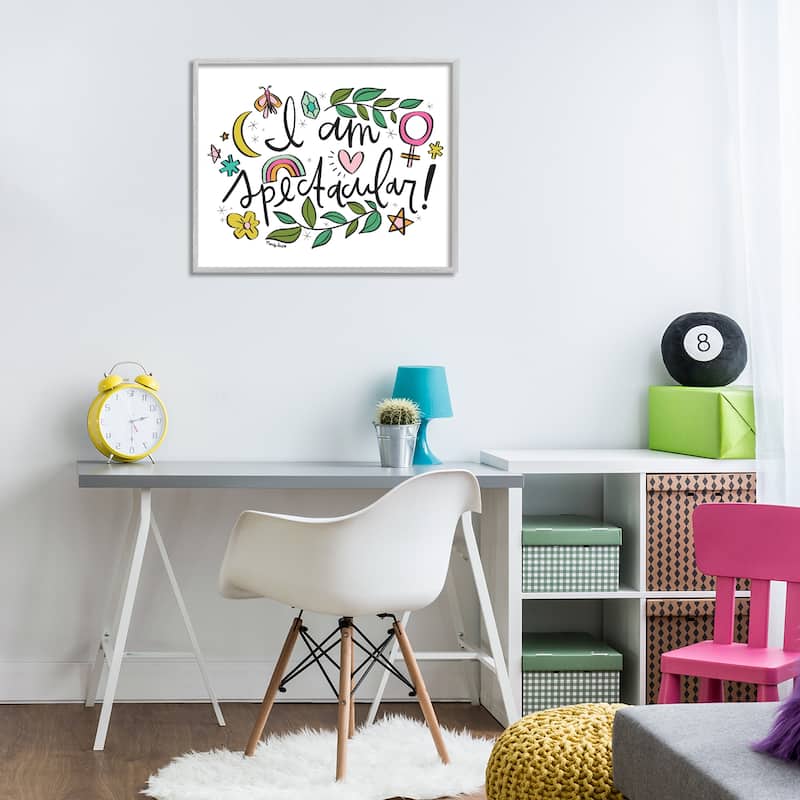 Stupell Motivational I Am Spectacular Framed Giclee Art Design By Mandy Ford Art + Illustration