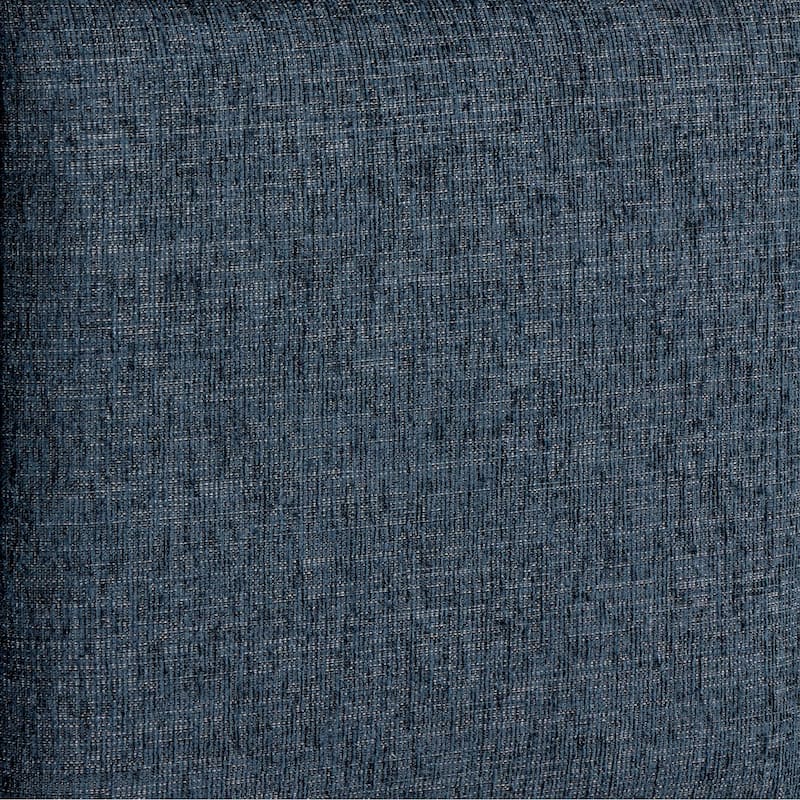 Bridgevine Home Tall Denim Navy Blue Square Headboard Upholstered Platform Bed