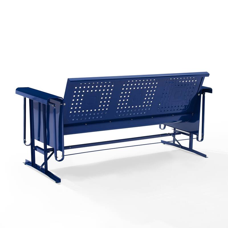 Crosley Bates Outdoor Metal Sofa Glider - 28"x65.75"x32.5"
