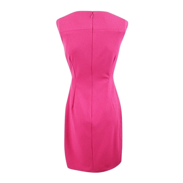 calvin klein starburst sheath dress petite