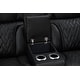 preview thumbnail 6 of 16, Jazz 74"W Leather Aire Power Reclining Loveseat w/Power Headrest, Bluetooth Speakers, LED, USB Ports, Storage & Cupholders