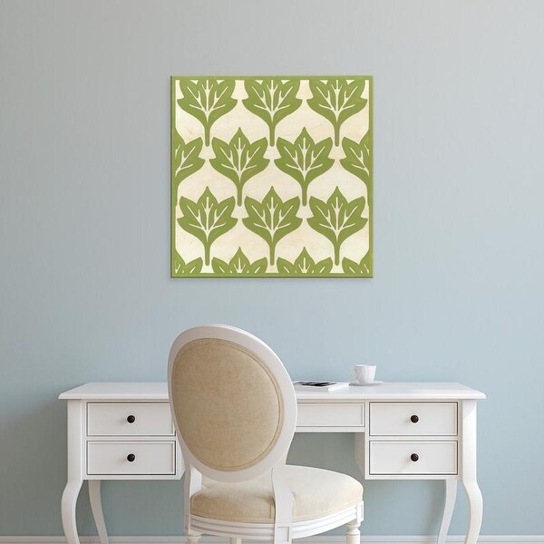 Easy Art Prints June Erica Vess's 'Cottage Leaves IV' Premium Canvas Art