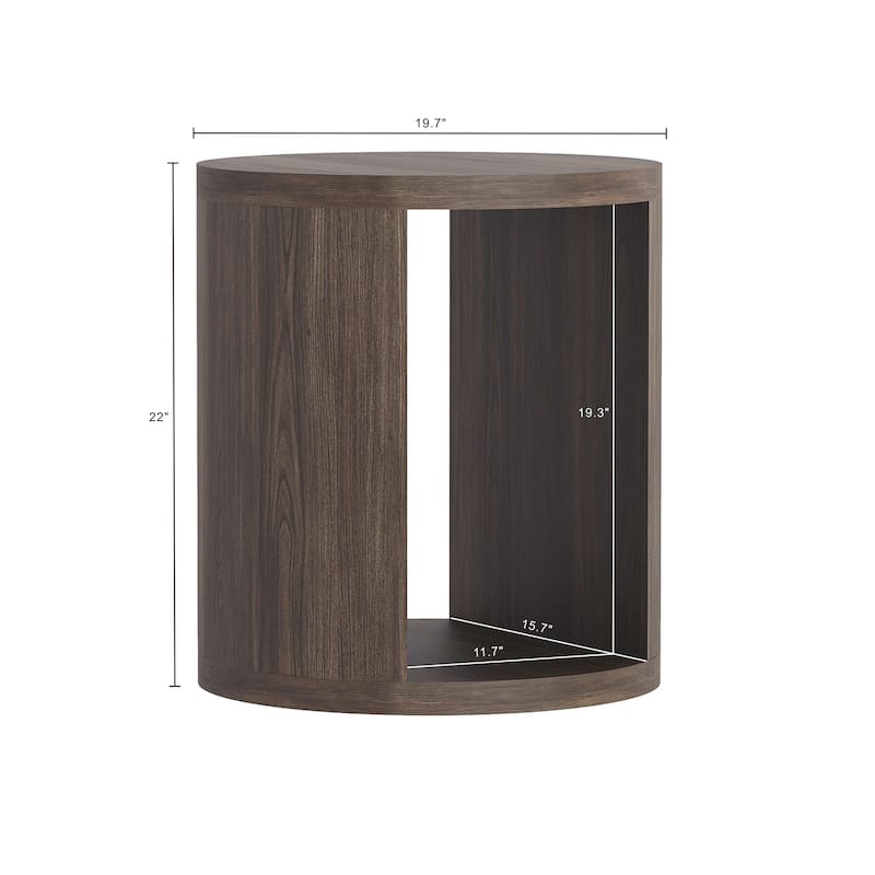 Manhattan Comfort Alure 20" End Table