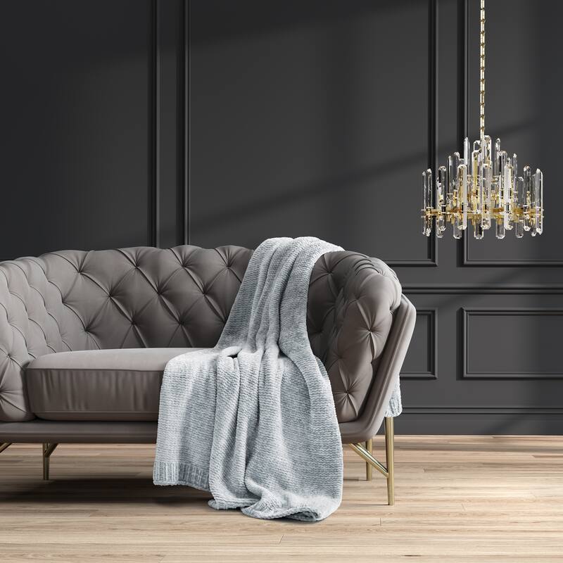 J. Queen New York Birmingham Chenille Throw