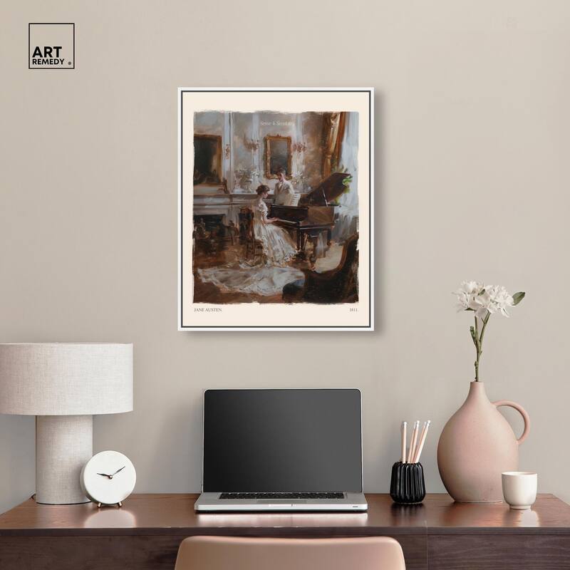 Sense and Sensibility Scene Canvas by Art Remedy