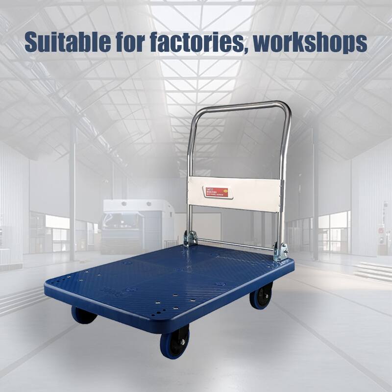 Heavy Duty Flatbed Cart with 661 lb Capacity,Foldable Hand Truck