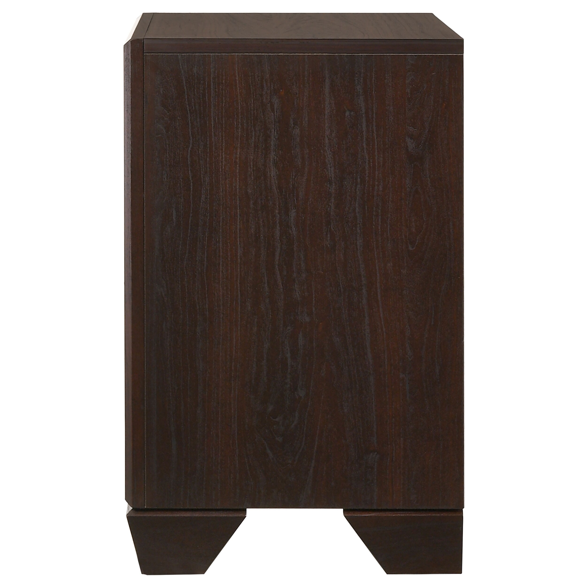 Kauffman Modern 2-Drawer Nightstand with Sleek Transitional Design  -image