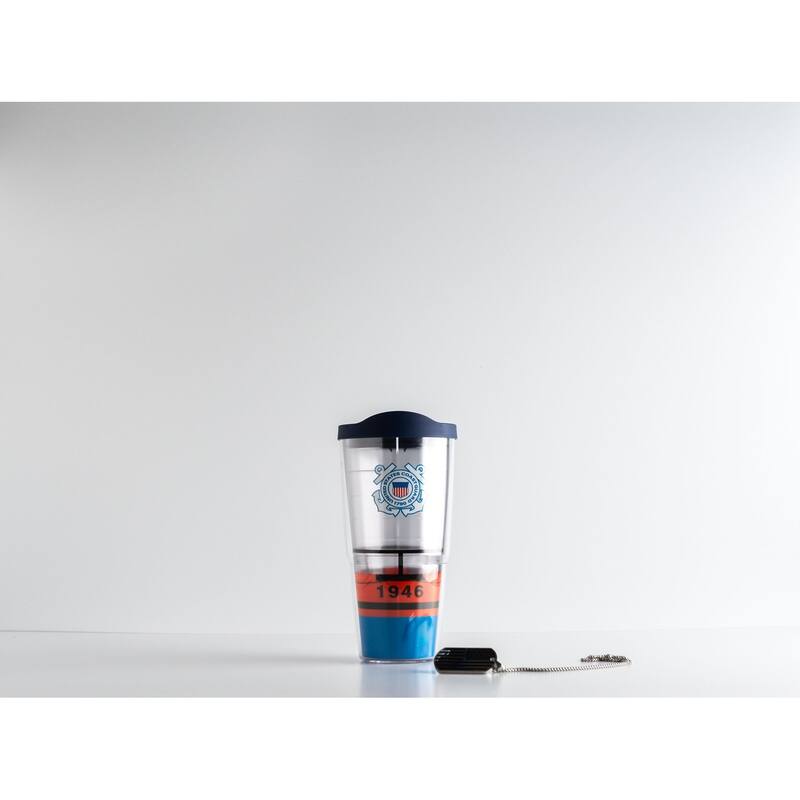 Tervis Coast Guard USCG Cutter Made in USA Double Walled Insulated Travel Tumbler, Classic