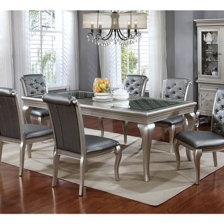 Furniture of America Mora Champagne Dining Table
