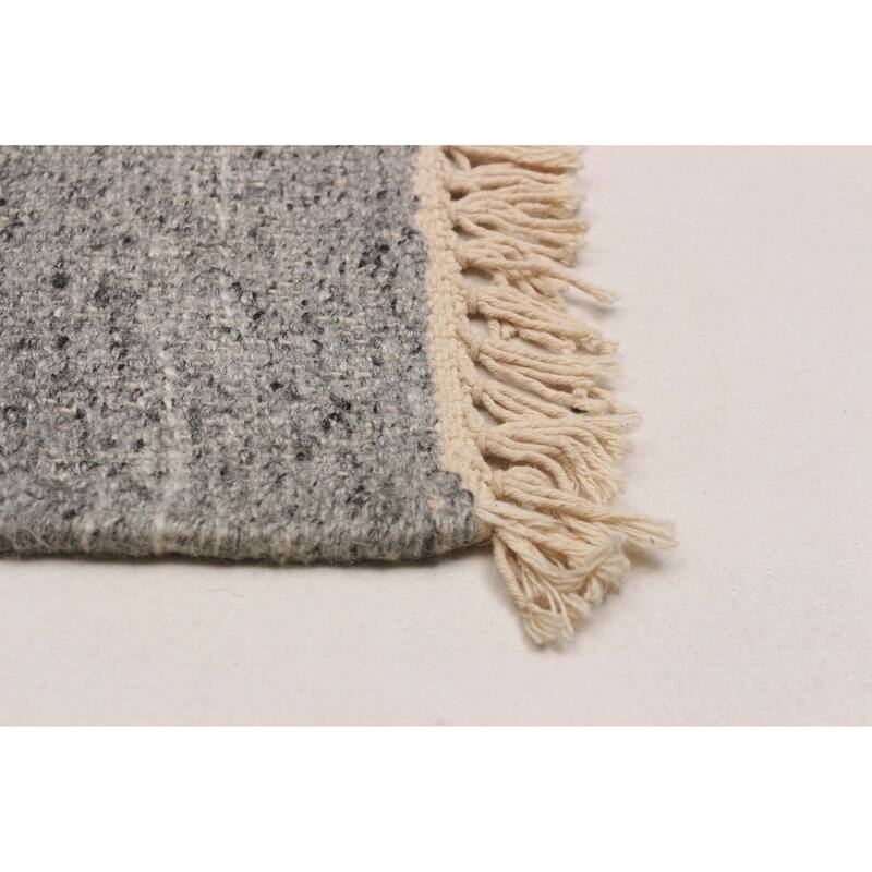 Ankara Grey Kilim 5'2" x 8'0" - 5'2 x 8'0