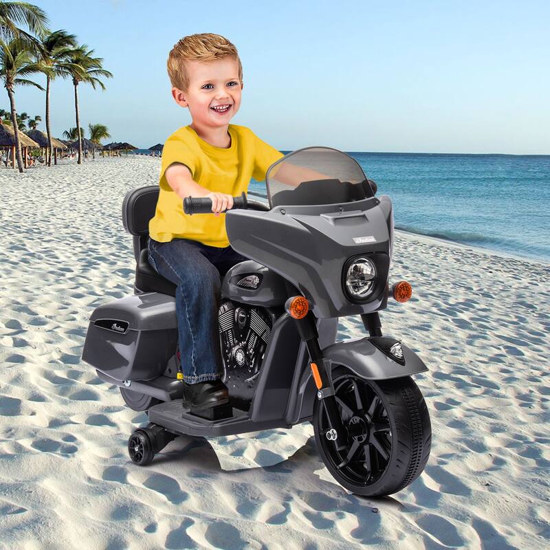 Ride on Motorcycle for Kids, 6V Electric Dirt Bike