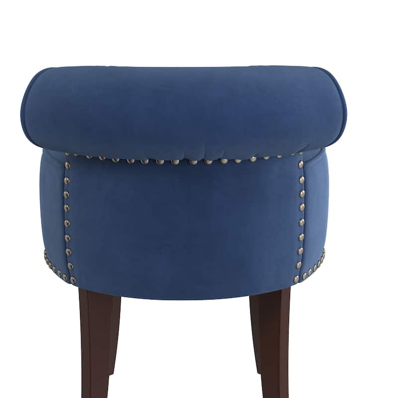 Hillsdale Furniture Lena Wood Vanity Stool