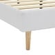 preview thumbnail 60 of 76, Upholstered Platform Bed Frame, Velvet, Wood Support, Modern