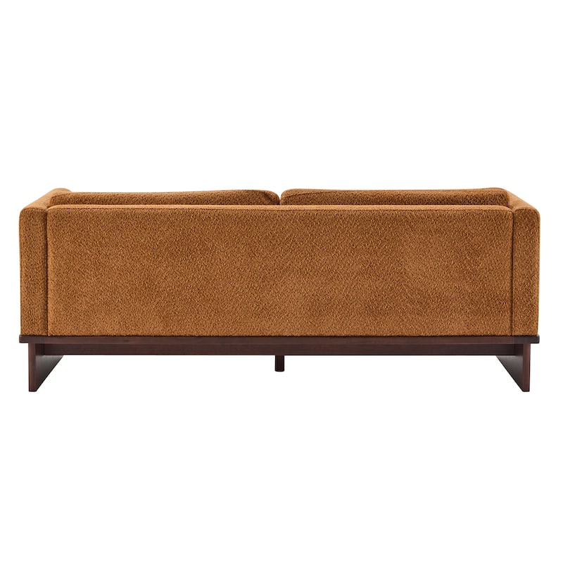 Christopher Knight Home - Luxe Modern Upholstered Sofa with Solid Wood Base