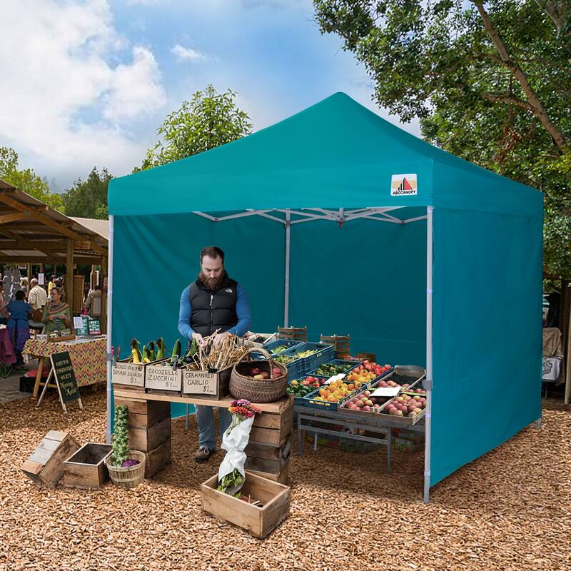 ABCCANOPY Commercial Instant Shade Metal Pop-Up Canopy - 10ftx10ft