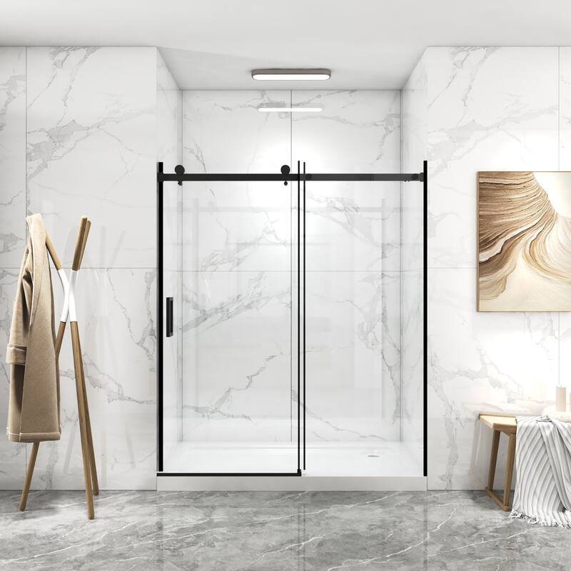 Frameless Shower Door, Sliding Shower Door