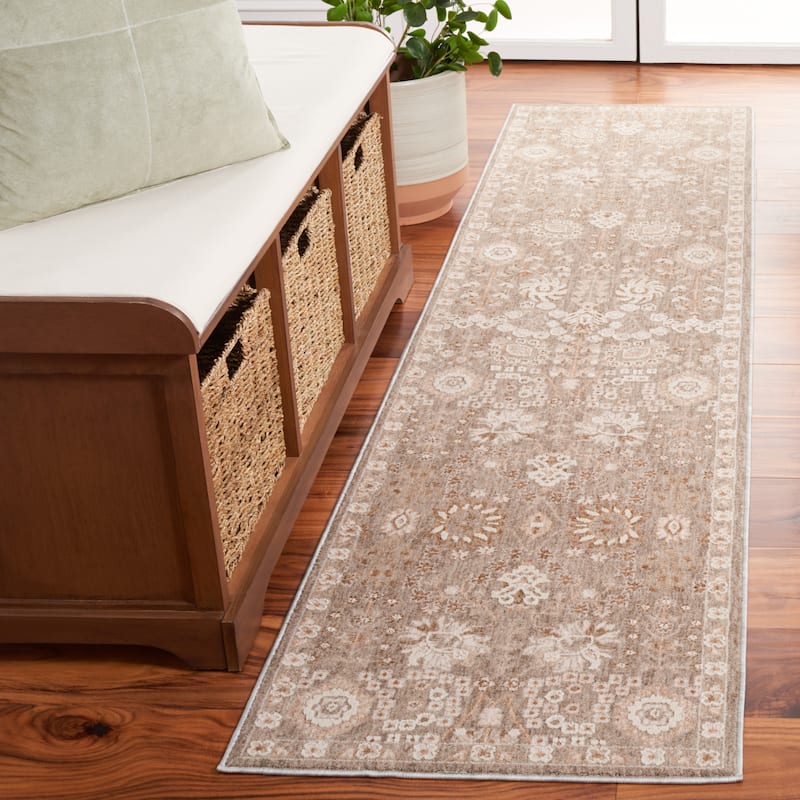 SAFAVIEH Willow Slip Resistant Bayan Vintage Oriental Rug