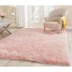 SAFAVIEH Handmade Arctic Shag Guenevere 3-inch Extra Thick Rug - 8'6" x 12' - Pink