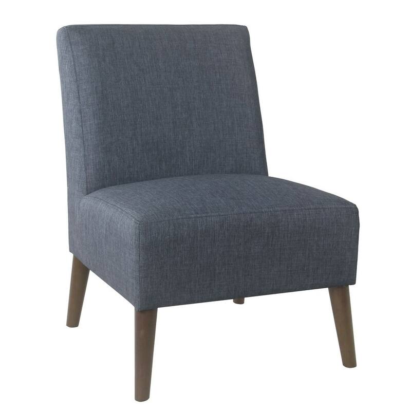 HomePop Modern Armless Dining Accent Chair