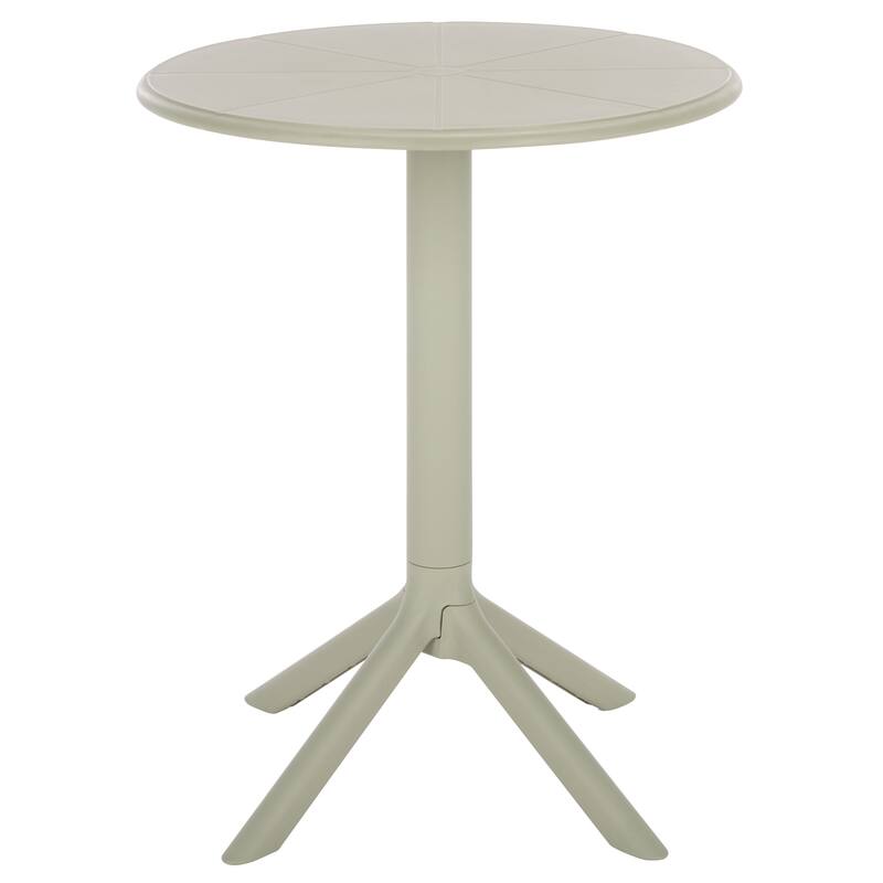 SAFAVIEH Outdoor Living Stella Round Bistro Table - 24"W x 24"D x 30"H - Green