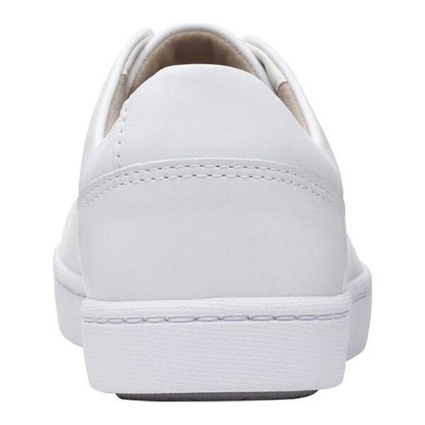 white clark shoes