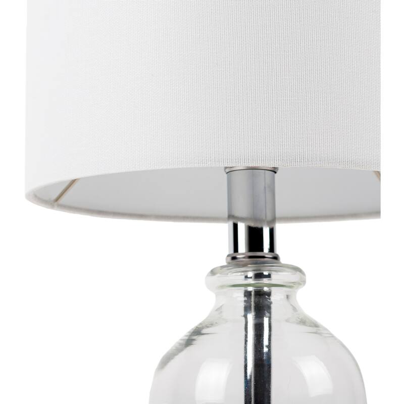 Artistic Weavers Arbyrd Modern Pink Crackle Glass Table Lamp
