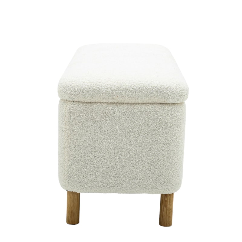 39'' L Upholstered Storage Ottoman Bench