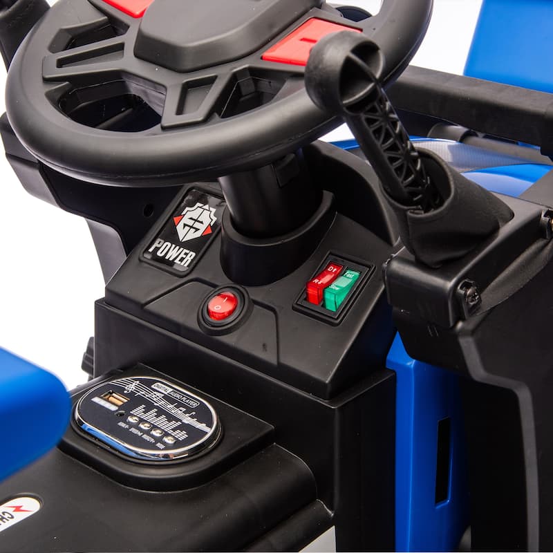 Remote Control Kids Construction Tractor Ride-On Excavator Ride-On Tractor