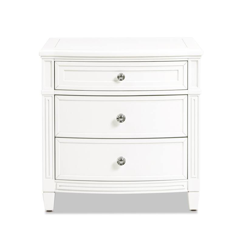Dauphin 23.5" 3-Drawer Storage End Table