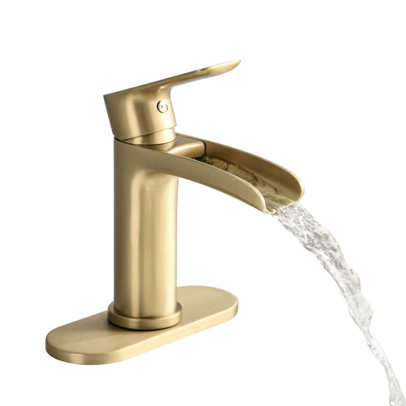 1 or 3 hole solid hand basin faucet