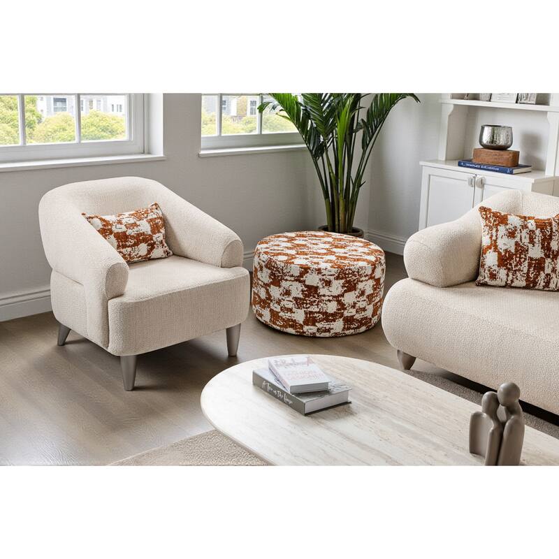 Axis 3 Pieces Living Room Sets 1 Sofa 2 Chair