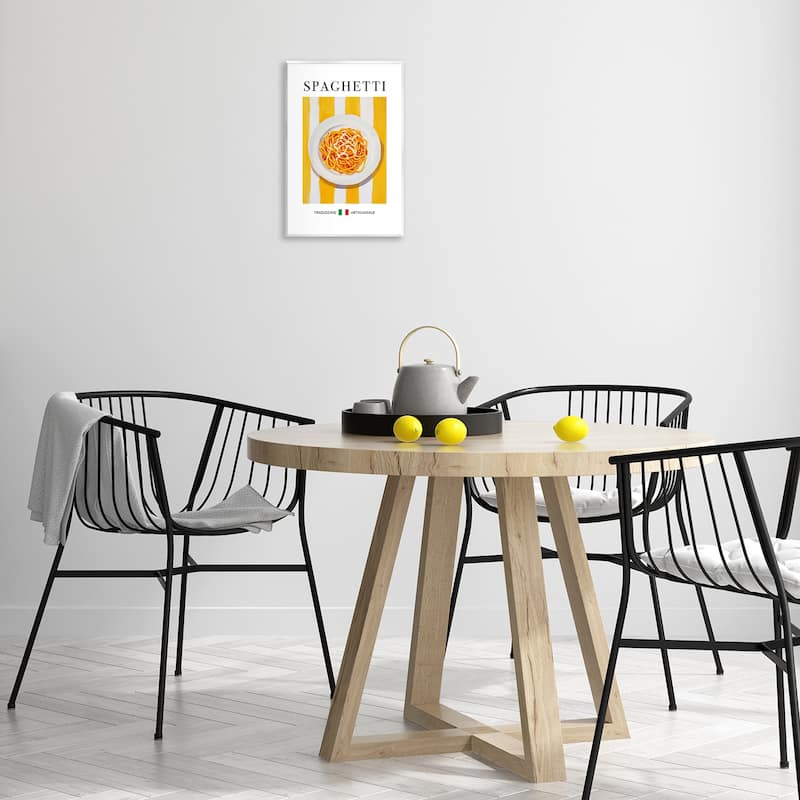 Stupell Traditional Spaghetti Pasta Wall Plaque Art Design By Andreas Magnusson